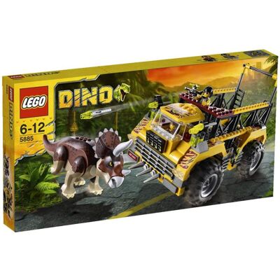 Lego DINO, klocki Pułapka na triceratopsa, 5885 Lego DINO, klocki Pułapka na triceratopsa, 5885