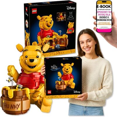DISNEY 43300 Kubuś Puchatek Kolekcjonerski Model LEGO Dla Dorosłych Fanów + E-BOOK-3 DISNEY 43300 Kubuś Puchatek Kolekcjonerski Model LEGO Dla Dorosłych Fanów + E-BOOK-3