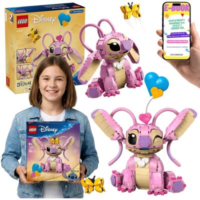 Lego DISNEY Andzia 43257 Angel Lilo I Stitch Figurka Disney + E-BOOK Lego DISNEY Andzia 43257 Angel Lilo I Stitch Figurka Disney + E-BOOK