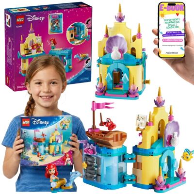 Lego DISNEY Arielka 43285 Magiczny Minipałac Mała Syrenka Disney + E-BOOK Lego DISNEY Arielka 43285 Magiczny Minipałac Mała Syrenka Disney + E-BOOK