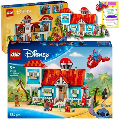 Lego DISNEY CLASSIC Domek na plaży Lilo i Stitcha 43268 KLOCKI PREZENT + EBOOK Lego DISNEY CLASSIC Domek na plaży Lilo i Stitcha 43268 KLOCKI PREZENT + EBOOK