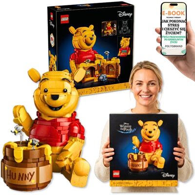 DISNEY CLASSIC KUBUŚ PUCHATEK 43300 Dekoracja Disney Lego Dla Dorosłych + E-BOOK-1 DISNEY CLASSIC KUBUŚ PUCHATEK 43300 Dekoracja Disney Lego Dla Dorosłych + E-BOOK-1