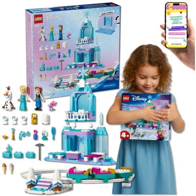 Disney Kraina Lodu Lodowy Zamek Elzy (43281) Lego Prezent 4+ Dla 5 6 7 8 Latki + EBOOK Disney Kraina Lodu Lodowy Zamek Elzy (43281) Lego Prezent 4+ Dla 5 6 7 8 Latki + EBOOK