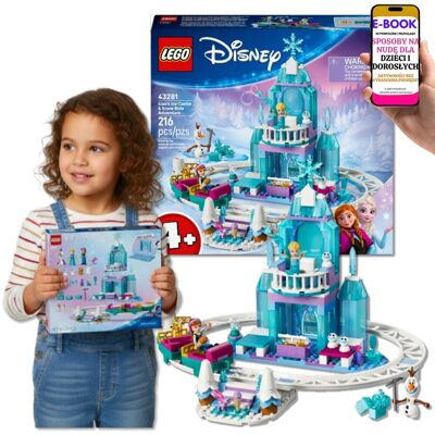 DISNEY KRAINA LODU Lodowy Zamek Elzy (43281) Lego Prezent Dla Wnuczki Córki Dziecka + EBOOK-3 DISNEY KRAINA LODU Lodowy Zamek Elzy (43281) Lego Prezent Dla Wnuczki Córki Dziecka + EBOOK-3
