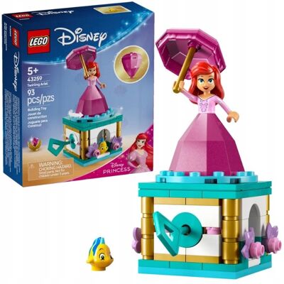Disney - Księżniczka Wirująca Ariel ZESTAW LEGO PREZENT DLA DZIEWCZYNKI DZIECI Disney - Księżniczka Wirująca Ariel ZESTAW LEGO PREZENT DLA DZIEWCZYNKI DZIECI
