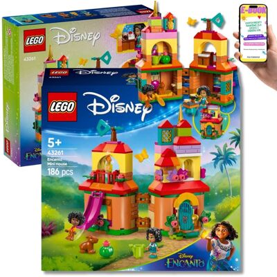DISNEY - Nasze magiczne Encanto - Minidom 43261 LEGO PREZENT DLA DZIEWCZYNKI CÓRKI + EBOOK DISNEY - Nasze magiczne Encanto - Minidom 43261 LEGO PREZENT DLA DZIEWCZYNKI CÓRKI + EBOOK