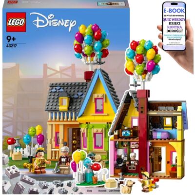 DISNEY Pixar Odlot 43217– Dom z balonami i figurkami LEGO PREZENT DLA DZIECI + EBOOK-2 DISNEY Pixar Odlot 43217– Dom z balonami i figurkami LEGO PREZENT DLA DZIECI + EBOOK-2