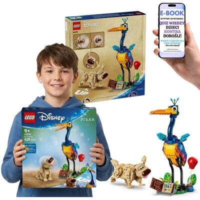 Lego DISNEY PIXAR ODLOT 43290 Stefan Ptak As Pies Prezent Dla Dziecka 9+ + E-BOOK-2 Lego DISNEY PIXAR ODLOT 43290 Stefan Ptak As Pies Prezent Dla Dziecka 9+ + E-BOOK-2