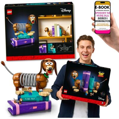 Lego DISNEY PIXAR PREZENT DLA FANA Toy Story Cienki Podpórki Pod Książki (43301) + E-BOOK-3 Lego DISNEY PIXAR PREZENT DLA FANA Toy Story Cienki Podpórki Pod Książki (43301) + E-BOOK-3
