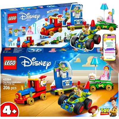Disney Pixar Toy Story (43264) – Pociąg, wyścigówka i ulubieni bohaterowie bajek w jednym zestawie LEGO PREZENT DLA DZIECKA 4+ EBOOK Disney Pixar Toy Story (43264) – Pociąg, wyścigówka i ulubieni bohaterowie bajek w jednym zestawie LEGO PREZENT DLA DZIECKA 4+ EBOOK
