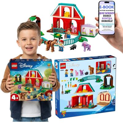 Lego DISNEY PIXAR Toy Story 5 Konne Ranczo 43304 Prezent Dla Syna Córki Wnuczki + E-BOOK-2 Lego DISNEY PIXAR Toy Story 5 Konne Ranczo 43304 Prezent Dla Syna Córki Wnuczki + E-BOOK-2