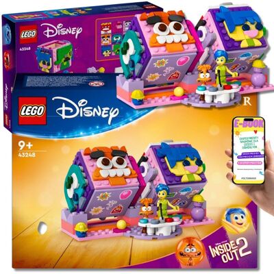 Lego DISNEY PREZENT DLA DZIECKA 43248 – Kostki z Emocjami - Zestaw inspirowany filmem „W głowie się nie mieści 2” + EBOOK Lego DISNEY PREZENT DLA DZIECKA 43248 – Kostki z Emocjami - Zestaw inspirowany filmem „W głowie się nie mieści 2” + EBOOK