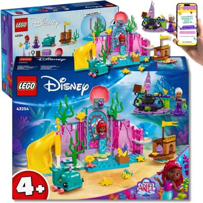Lego DISNEY PREZENT DLA DZIECKA - Księżniczka Princess Kryształowa Grota Arielki 43254 KLOCKI PREZENT + EBOOK Lego DISNEY PREZENT DLA DZIECKA - Księżniczka Princess Kryształowa Grota Arielki 43254 KLOCKI PREZENT + EBOOK