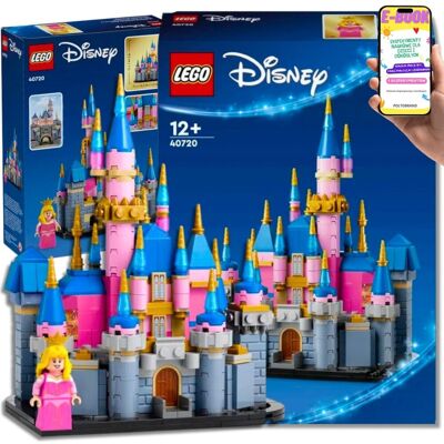 Lego DISNEY PREZENT DLA DZIEWCZYNKI 40720 – Mały Zamek Śpiącej Królewny - Magiczna budowla z minilaleczką Aurory + EBOOK Lego DISNEY PREZENT DLA DZIEWCZYNKI 40720 – Mały Zamek Śpiącej Królewny - Magiczna budowla z minilaleczką Aurory + EBOOK