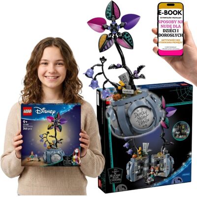 Lego DISNEY PREZENT DLA DZIEWCZYNKI Doniczka Sally 43288 Disney Halloween + E-BOOK-3 Lego DISNEY PREZENT DLA DZIEWCZYNKI Doniczka Sally 43288 Disney Halloween + E-BOOK-3