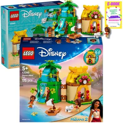 Lego DISNEY PREZENT Zabawy Vaiany na wyspie 43260 KLOCKI + EBOOK Lego DISNEY PREZENT Zabawy Vaiany na wyspie 43260 KLOCKI + EBOOK