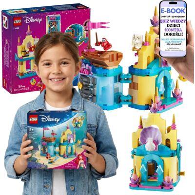 Lego DISNEY PRINCESS 43285 Magiczny Minipałac Arielki Prezent + E-BOOK-2 Lego DISNEY PRINCESS 43285 Magiczny Minipałac Arielki Prezent + E-BOOK-2