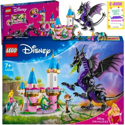 Disney Princess - Diabolina Jako Smok 43240 Lego Prezent + Ebook Disney Princess - Diabolina Jako Smok 43240 Lego Prezent + Ebook