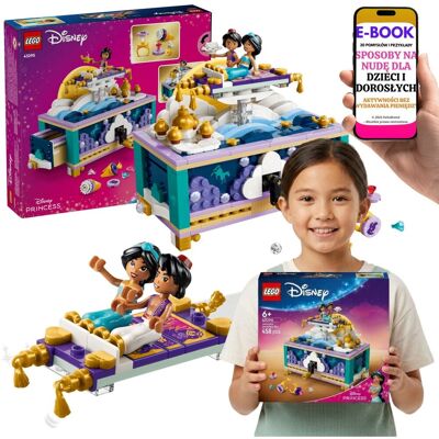 Lego Disney Princess Dżasmina 43295 Magiczna Szkatułka z Szufladami + E-BOOK-3 Lego Disney Princess Dżasmina 43295 Magiczna Szkatułka z Szufladami + E-BOOK-3