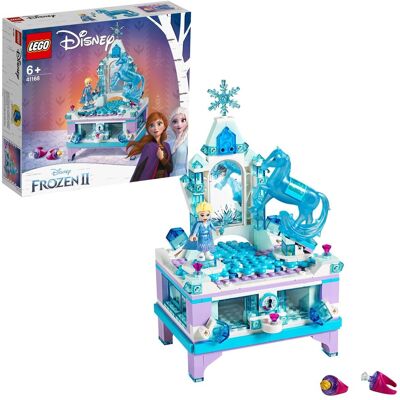 LEGO Disney Frozen II Skrzynka na Biżuterię Elsy - Dekoracja Płatek Śniegu LEGO Disney Frozen II Skrzynka na Biżuterię Elsy - Dekoracja Płatek Śniegu