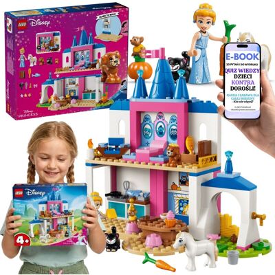 Lego Disney Princess Kopciuszek Zamek Dla Dzieci (43283) + E-BOOK-2 Lego Disney Princess Kopciuszek Zamek Dla Dzieci (43283) + E-BOOK-2