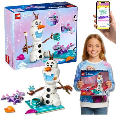 DISNEY PRINCESS Piknik Olafa i Bruniego (43287) Kraina Lodu • lego prezent 7+ Dla Dziewczynki + EBOOK DISNEY PRINCESS Piknik Olafa i Bruniego (43287) Kraina Lodu • lego prezent 7+ Dla Dziewczynki + EBOOK