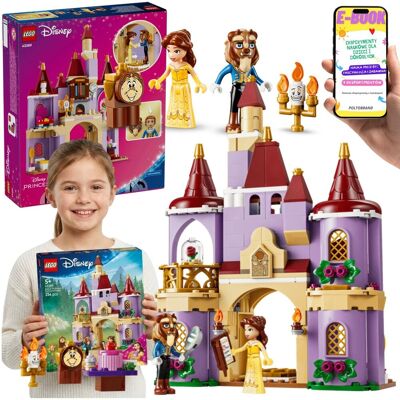 Lego Disney Princess Zaczarowany Zamek Pięknej i Bestii (43289) + E-BOOK Lego Disney Princess Zaczarowany Zamek Pięknej i Bestii (43289) + E-BOOK