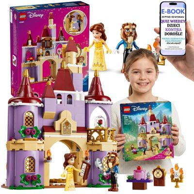 Lego Disney Princess Zamek Bella i Bestia (43289) + E-BOOK-2 Lego Disney Princess Zamek Bella i Bestia (43289) + E-BOOK-2