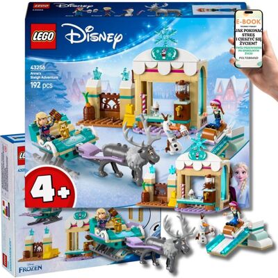 Lego DISNEY PRZYGODA NA SANKACH ANNY - KLOCKI PREZENT DLA DZIECKA 43256 + EBOOK-1 Lego DISNEY PRZYGODA NA SANKACH ANNY - KLOCKI PREZENT DLA DZIECKA 43256 + EBOOK-1