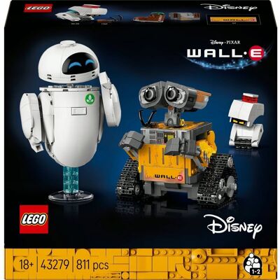 DISNEY - Robot Walle i Ewa ZESTAW LEGO PREZENT DLA CHŁOPCA DZIEWCZYNKI DZIECI DISNEY - Robot Walle i Ewa ZESTAW LEGO PREZENT DLA CHŁOPCA DZIEWCZYNKI DZIECI