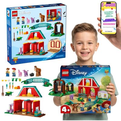 DISNEY TOY STORY 5 Konne Ranczo Blaze’a 43304 Lego Dla Dziecka 4+ Prezent + E-BOOK DISNEY TOY STORY 5 Konne Ranczo Blaze’a 43304 Lego Dla Dziecka 4+ Prezent + E-BOOK