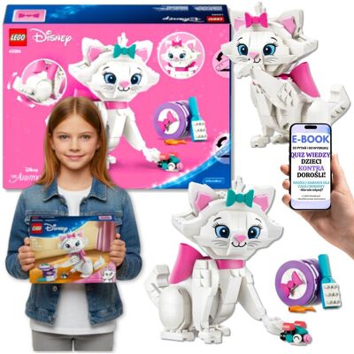Disney Uroczy Kotek Marie z Aryskotratów Lego dla dziewczynki Córki Wnuczki (43286) + EBOOK-2 Disney Uroczy Kotek Marie z Aryskotratów Lego dla dziewczynki Córki Wnuczki (43286) + EBOOK-2