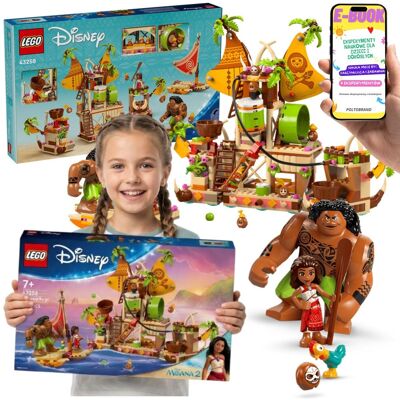 DISNEY Vaiana 2 Barka Kakamorów 43258 Łódź Vaiany LEGO + E-BOOK DISNEY Vaiana 2 Barka Kakamorów 43258 Łódź Vaiany LEGO + E-BOOK