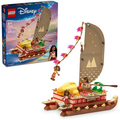 Disney - Vaiana Kajak Katamaran Kajakowa przygoda Vaiany ZESTAW LEGO PREZENT DLA CHŁOPCA DZIEWCZYNKI DZIECI Disney - Vaiana Kajak Katamaran Kajakowa przygoda Vaiany ZESTAW LEGO PREZENT DLA CHŁOPCA DZIEWCZYNKI DZIECI