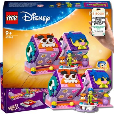 Lego DISNEY W GŁOWIE SIĘ NIE MIEŚCI 2 (43248) - Zestaw Emocji z Riley KLOCKI PREZENT + EBOOK-1 Lego DISNEY W GŁOWIE SIĘ NIE MIEŚCI 2 (43248) - Zestaw Emocji z Riley KLOCKI PREZENT + EBOOK-1