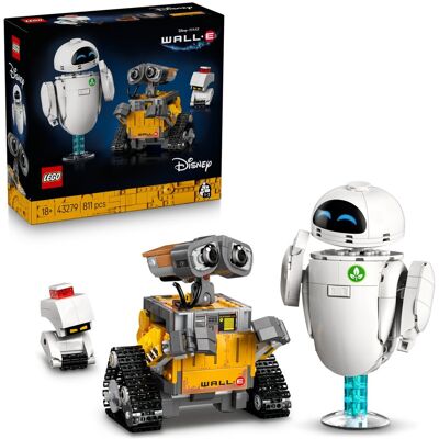 Lego Disney, WALL-E I EWA, klocki, 43279 Lego Disney, WALL-E I EWA, klocki, 43279