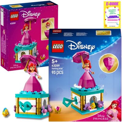 Lego Disney Wirująca Arielka 43259 Klocki Prezent + Ebook Lego Disney Wirująca Arielka 43259 Klocki Prezent + Ebook