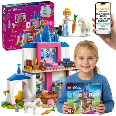 Lego Disney Zamek Kopciuszka Zwierzęcy Przyjaciele 43283 + E-BOOK-1 Lego Disney Zamek Kopciuszka Zwierzęcy Przyjaciele 43283 + E-BOOK-1
