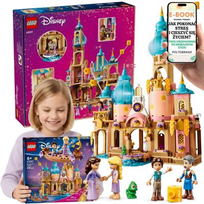 Lego Disney Zamek Roszpunki 43297 Księżniczka Disney + E-BOOK-1 Lego Disney Zamek Roszpunki 43297 Księżniczka Disney + E-BOOK-1