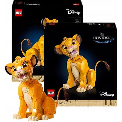 Disney Zestaw Król Lew Simba Młody Lego Prezent Disney Zestaw Król Lew Simba Młody Lego Prezent