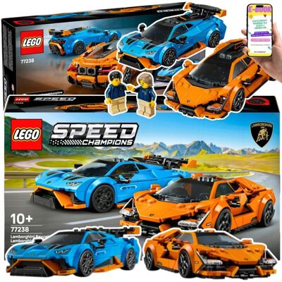 Dla Chłopca Autka Speed Champions Lamborghini Revuelto i Huracán STO (77238) Lego 2 Samochody Prezent Dla Wnuczka Chłopca + EBOOK Dla Chłopca Autka Speed Champions Lamborghini Revuelto i Huracán STO (77238) Lego 2 Samochody Prezent Dla Wnuczka Chłopca + EBOOK