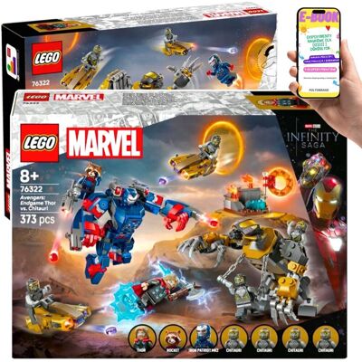 DLA CHŁOPCA MARVEL THOR kontra Chitauri Epicka Bitwa Avengersów z Mechami i Minifigurkami (76322) Lego Prezent Dla Wnuczka Syna 9 10 11 12 13 1.. DLA CHŁOPCA MARVEL THOR kontra Chitauri Epicka Bitwa Avengersów z Mechami i Minifigurkami (76322) Lego Prezent Dla Wnuczka Syna 9 10 11 12 13 1..