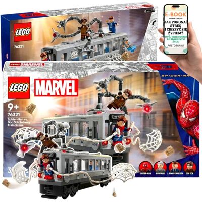 DLA CHŁOPCA SPIDER-MAN kontra DOC OCK – Zestaw Marvel z pociągiem i 4 minifigurkami • Pojedynek w metrze z filmu! (76321) Lego Dla Wnuczka Syna.. DLA CHŁOPCA SPIDER-MAN kontra DOC OCK – Zestaw Marvel z pociągiem i 4 minifigurkami • Pojedynek w metrze z filmu! (76321) Lego Dla Wnuczka Syna..