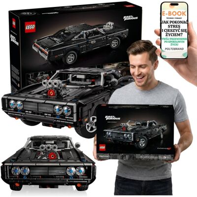 Lego Dodge Charger R/T Szybcy i Wściekli Technic (42231) + E-BOOK-1 Lego Dodge Charger R/T Szybcy i Wściekli Technic (42231) + E-BOOK-1