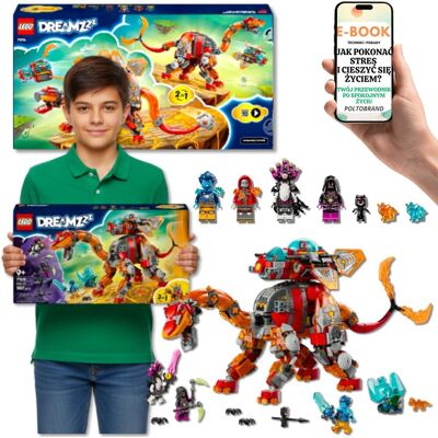 DREAMZzz DINOZAUR STATEK KOSMICZNY Dinozaur + Statek (71514) Lego Dla 10 11 12 13 14 Latka + EBOOK-1 DREAMZzz DINOZAUR STATEK KOSMICZNY Dinozaur + Statek (71514) Lego Dla 10 11 12 13 14 Latka + EBOOK-1