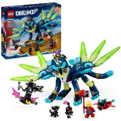 Lego DREAMZzz, klocki, Zoey i sowokot Zian, 71476 Lego DREAMZzz, klocki, Zoey i sowokot Zian, 71476