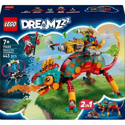 DREAMZzz - Mateo Ognisty Kameleon Smok ZESTAW LEGO PREZENT DLA CHŁOPCA DZIECI DREAMZzz - Mateo Ognisty Kameleon Smok ZESTAW LEGO PREZENT DLA CHŁOPCA DZIECI