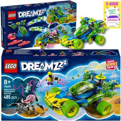 Lego DREAMZzz Samochód Wyścigowy Mateo i Z-Bloba KLOCKI PREZENT 71491 + EBOOK Lego DREAMZzz Samochód Wyścigowy Mateo i Z-Bloba KLOCKI PREZENT 71491 + EBOOK