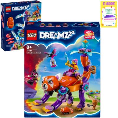 DREAMZzz - ZWIERZAKI ZE SNY Izzie 71481 LEGO PREZENT + EBOOK DREAMZzz - ZWIERZAKI ZE SNY Izzie 71481 LEGO PREZENT + EBOOK