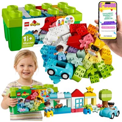 DUPLO 10913 Pudełko z Klockami Pierwsze LEGO Dla Dziecka 18M+ E-BOOK DUPLO 10913 Pudełko z Klockami Pierwsze LEGO Dla Dziecka 18M+ E-BOOK